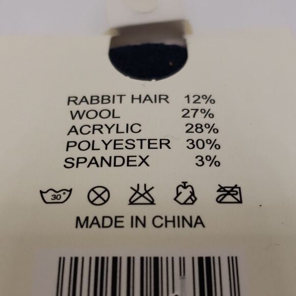 Rabbit hair wool blend capri socks - Picture 2 of 3